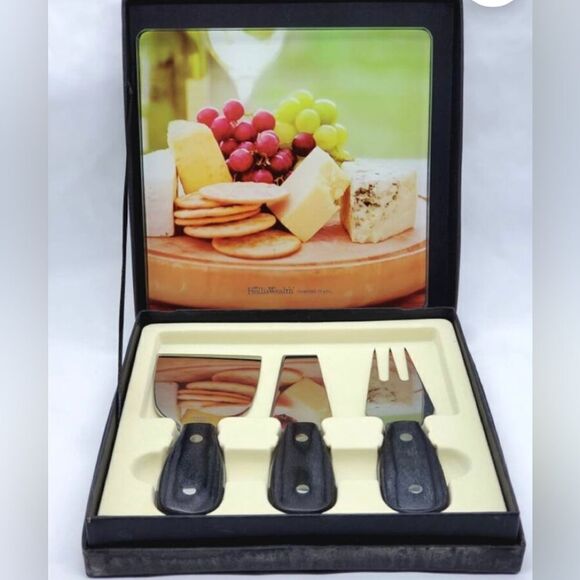 Vintage Napa Valley Crump 2014 Circle of excellence charcuterie board w/utensils - Picture 1 of 8